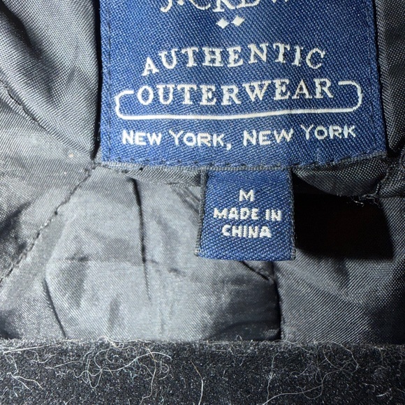 J.Crew Black Double-Breasted Dock Peacoat - Picture 5 of 6